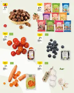 Pré-visualização MIRTILOS BIOLÓGICOS CONTINENTE BIO, Organic blueberries. EMB.: 125 G válido de 21.10.2025 | Página: 14