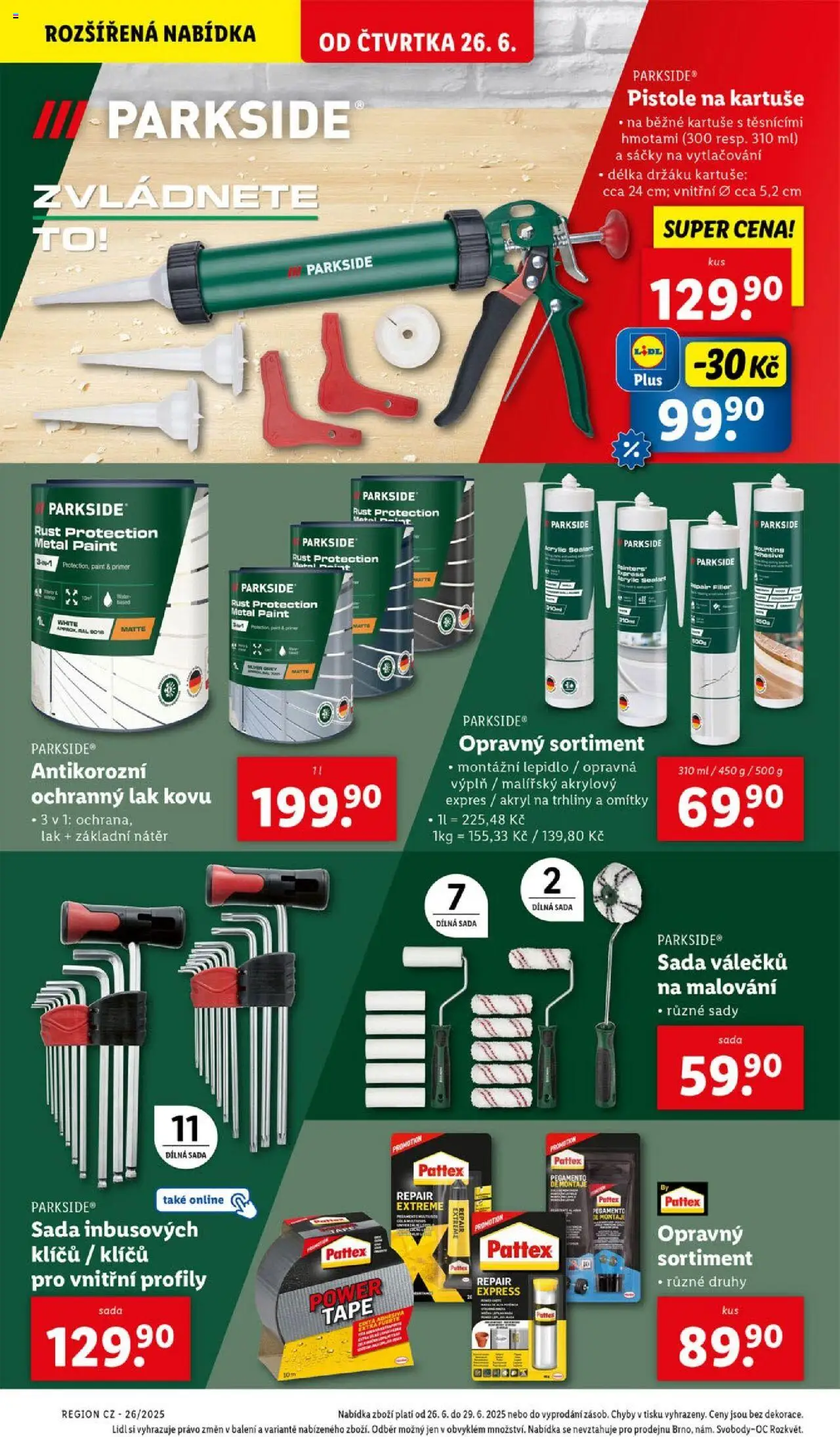 Lidl leták od 26.06.2025 | Strana: 38 | Produkty: Parkside