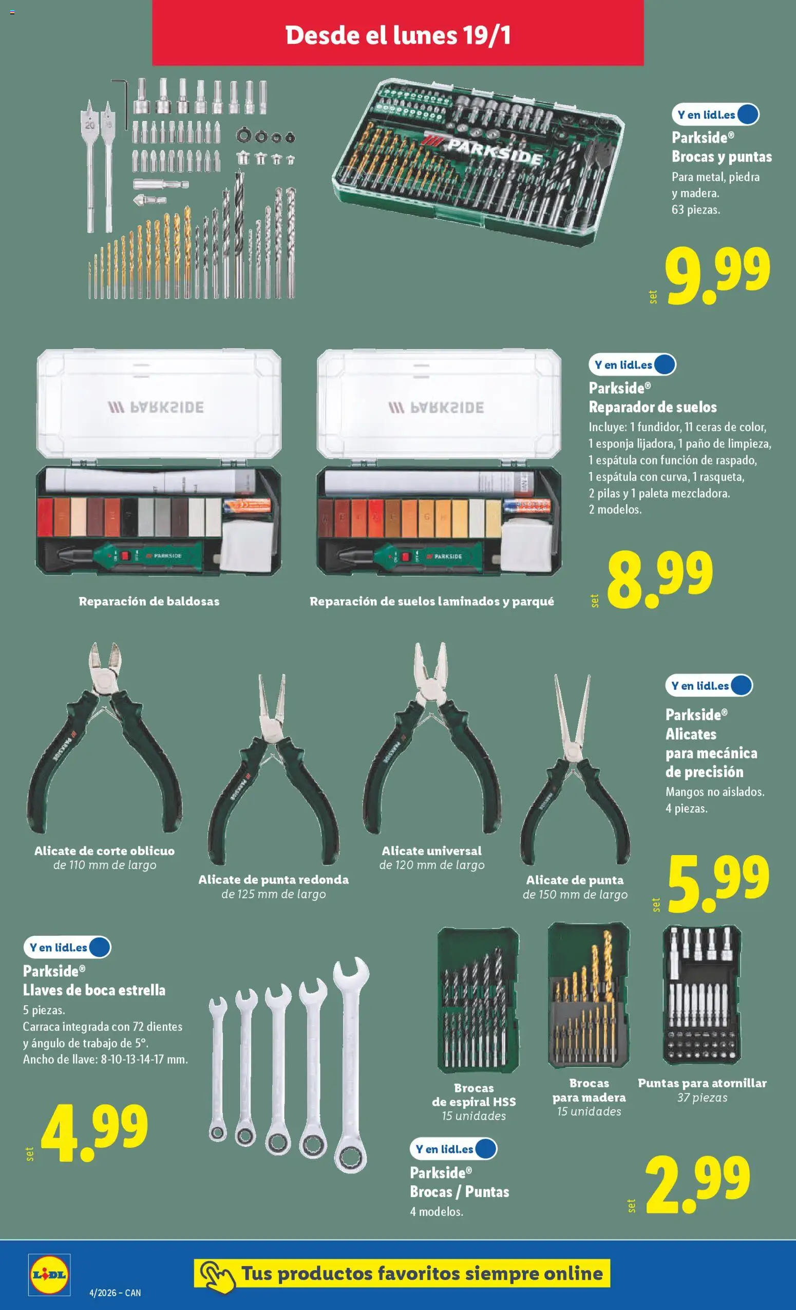 Lidl - Canarias │ válido desde el 19.01.2026 | Página: 6 | Productos: Esponja