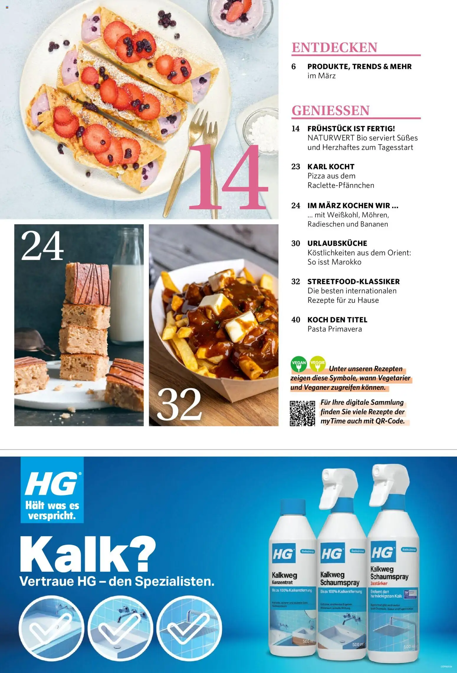 Combi myTime März 2026 – gültig ab 01.03.2026 | Seite: 4 | Produkte: Bananen, Pasta, Pizza