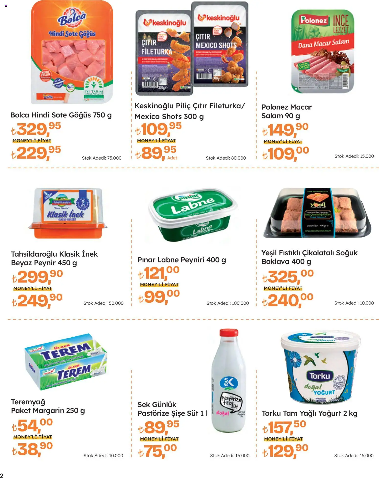Migros Katalog - Migros Jet Dijital - 05.11.2025 tarihinden itibaren geçerlidir | Sayfa: 2 | Ürünler: Süt, Peynir, Yoğurt, Piliç