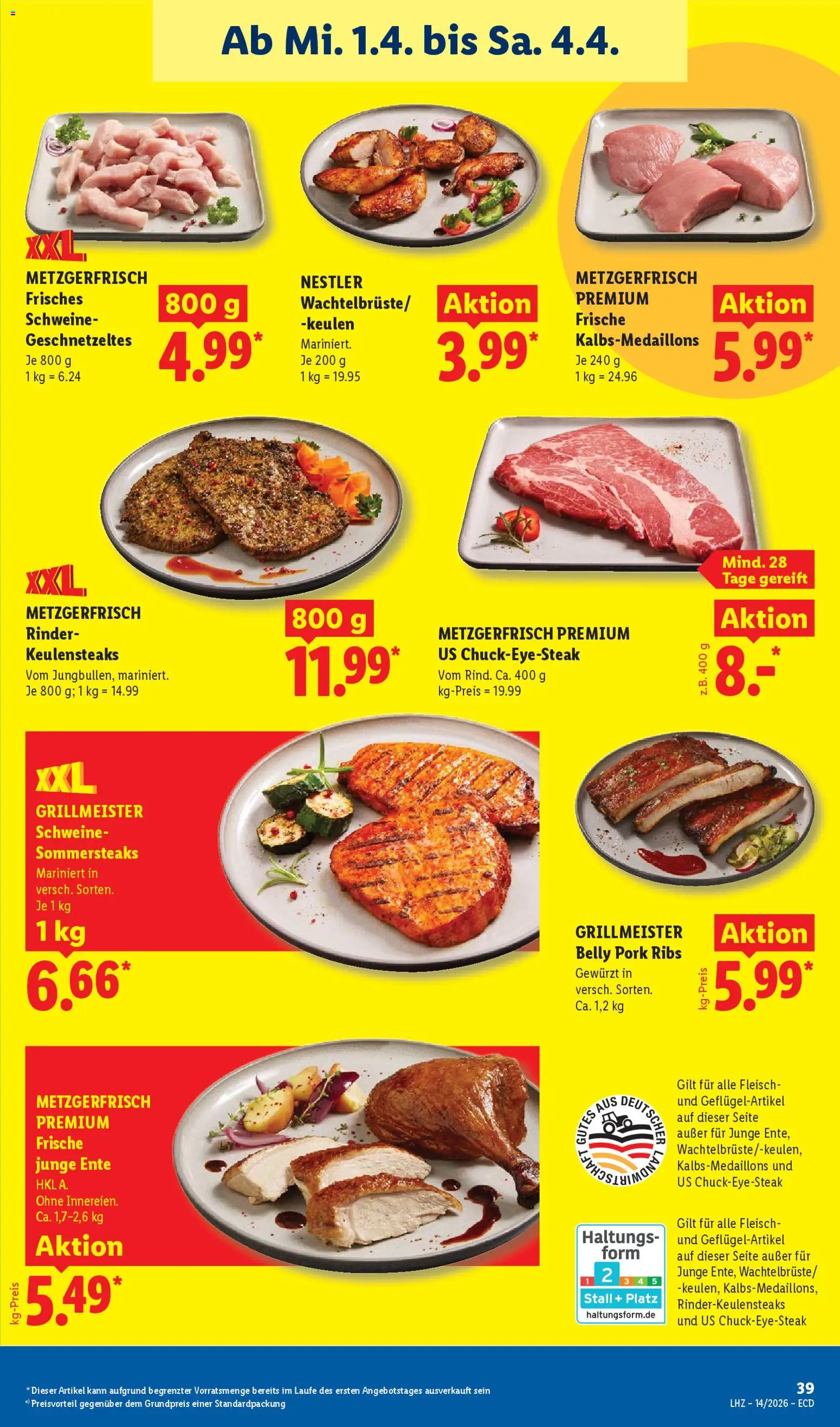 Lidl Německo leták od 30.03.2026 | Strana: 63