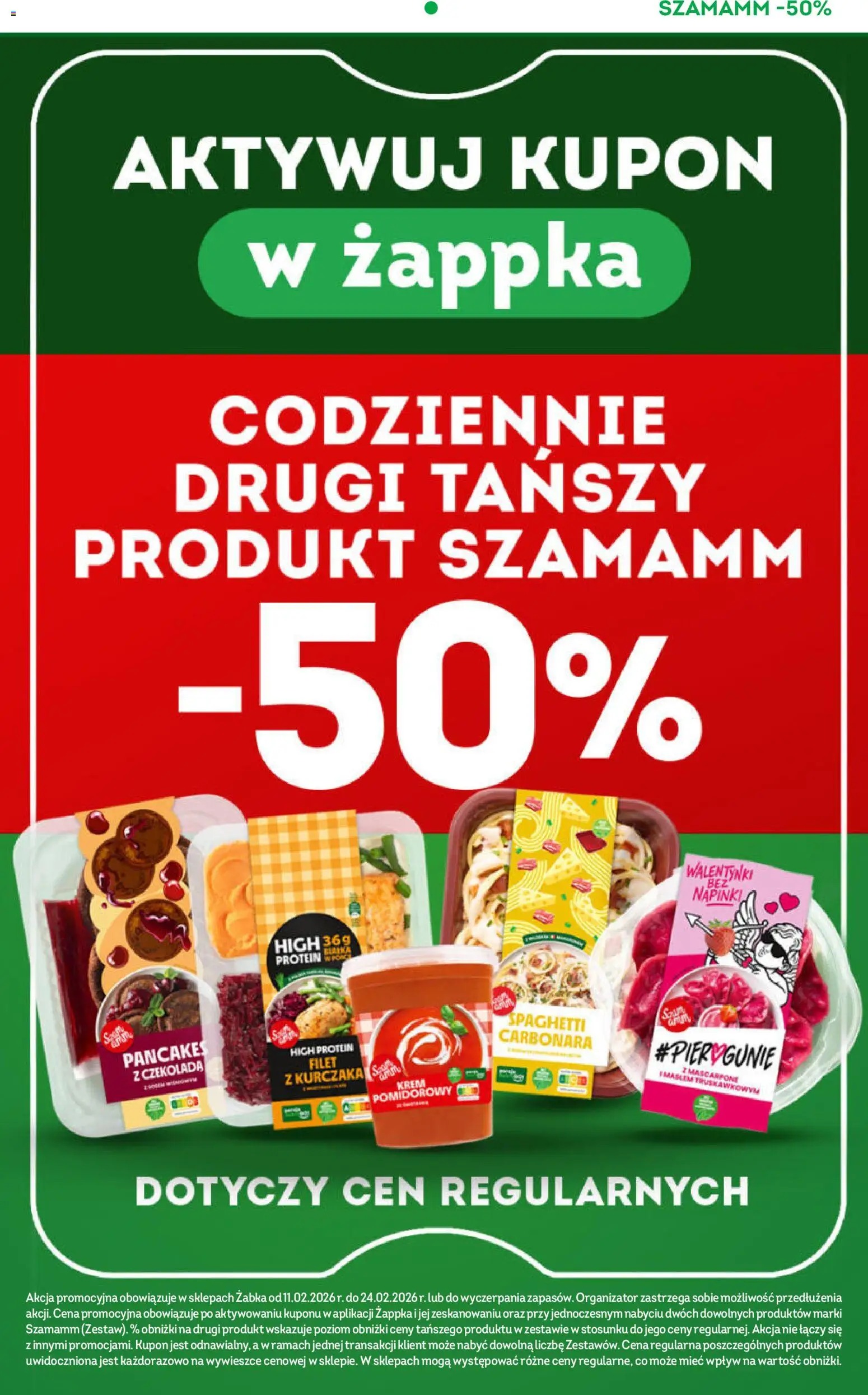 Żabka Gazetka od 11.02.2026 | Strona: 13 | Produkty: Ketchup, Chrupki, Czekolada milka, Czekolada