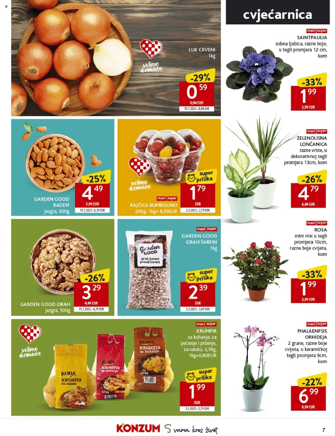 Konzum HR akciós ujság - amely érvényes a következő dátumtól: 27.08.2025 | Oldal: 7
