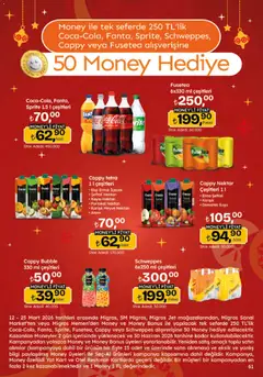 12.03.2026 tarihinden itibaren geçerli olan Migros kataloğu önizlemesi | Sayfa: 61