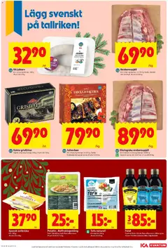 ICA Kvantum - erbjudanden - Förhandsvisning av reklamblad från butik ICA Kvantum aktuell från 22.12.2025 | Sida: 5 | Produkter: Gem, Revbensspjäll, Potatisgratäng, Fond
