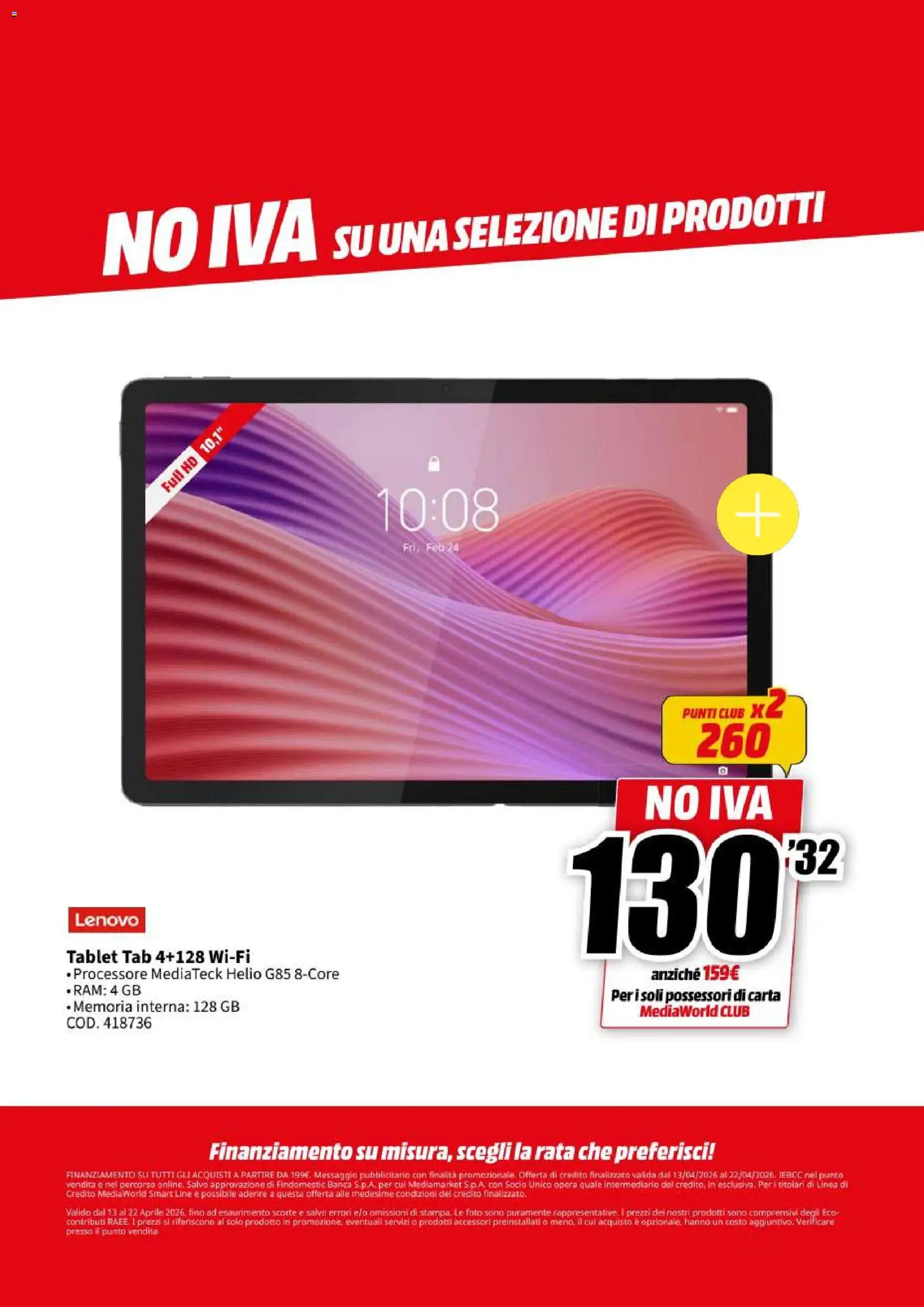 Volantino Media World del 13.04.2026 | Pagina: 28