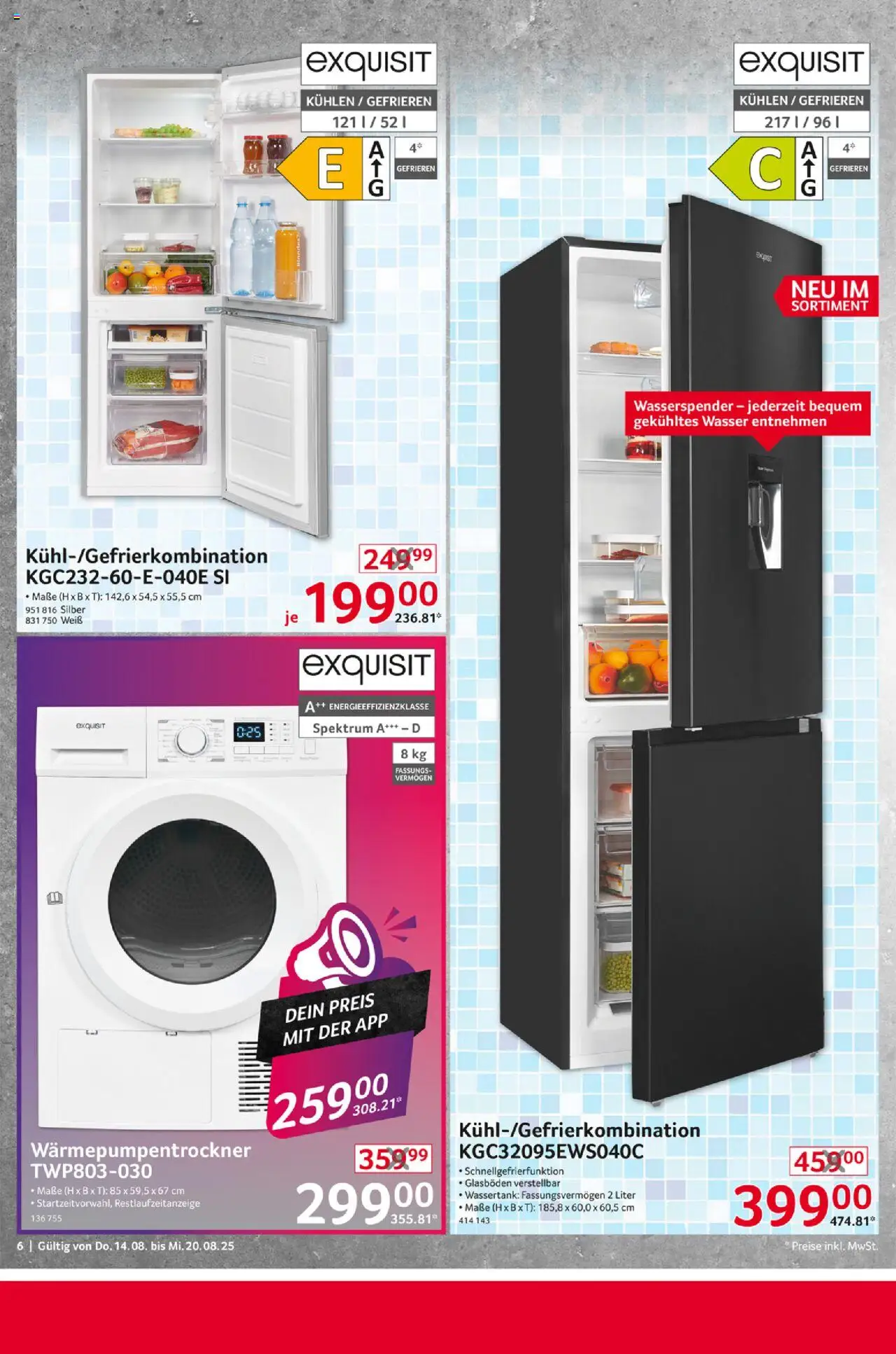 Selgros  Non Food - gültig ab dem 14.08.2025 | Seite: 6 | Produkte: Wasser
