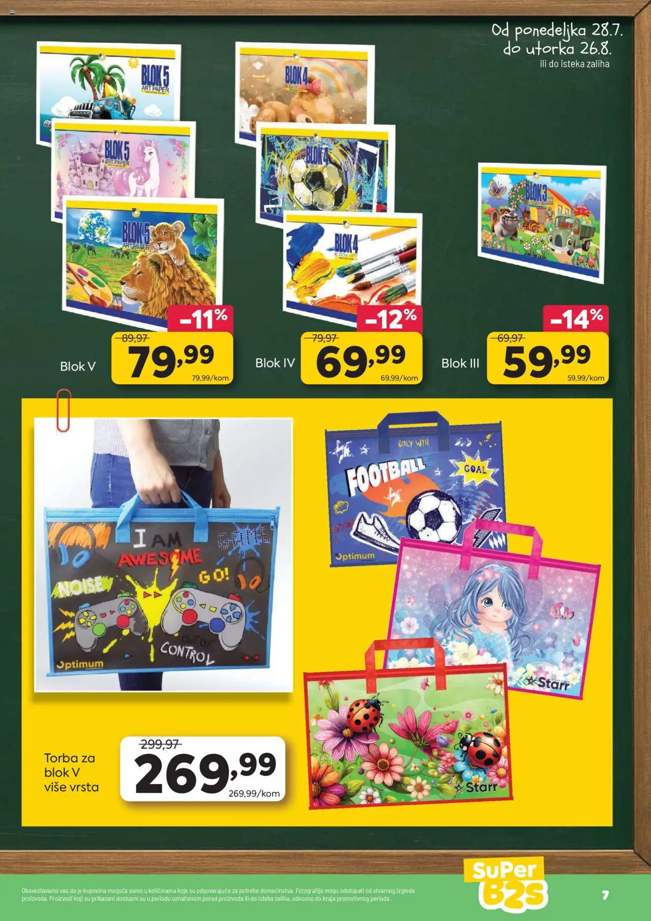 PerSu katalog - važi od 28.07.2025 | Strana: 7 | Proizvode: Torba