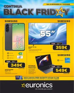 Anteprima del volantino Euronics - Black Friday valido a partire dal 13.11.2025