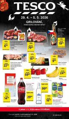 Náhled letáku Tesco leták - Hypermarket od 29.04.2026