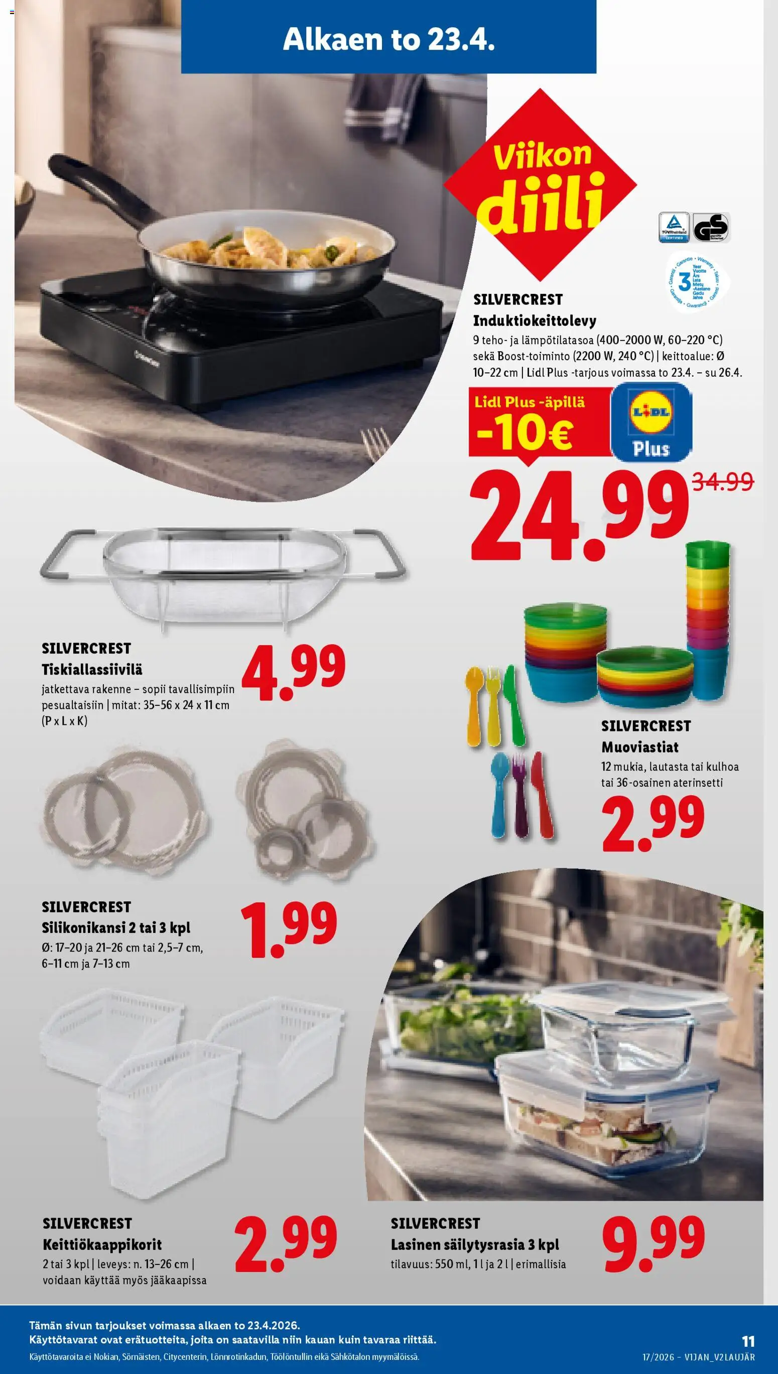 Lidl tarjoukset - Rovaniemi – voimassa 23.04.2026 alkaen | Sivu: 17