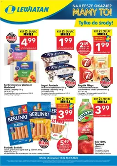 Pogląd oferty "Lewiatan gazetka - W wielopakach taniej" - ważna od 12.02.2026