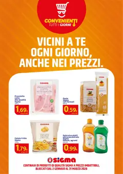 Anteprima del volantino SIGMA Convenienti Tutti I Giorni catalogo valido a partire dal 02.01.2026
