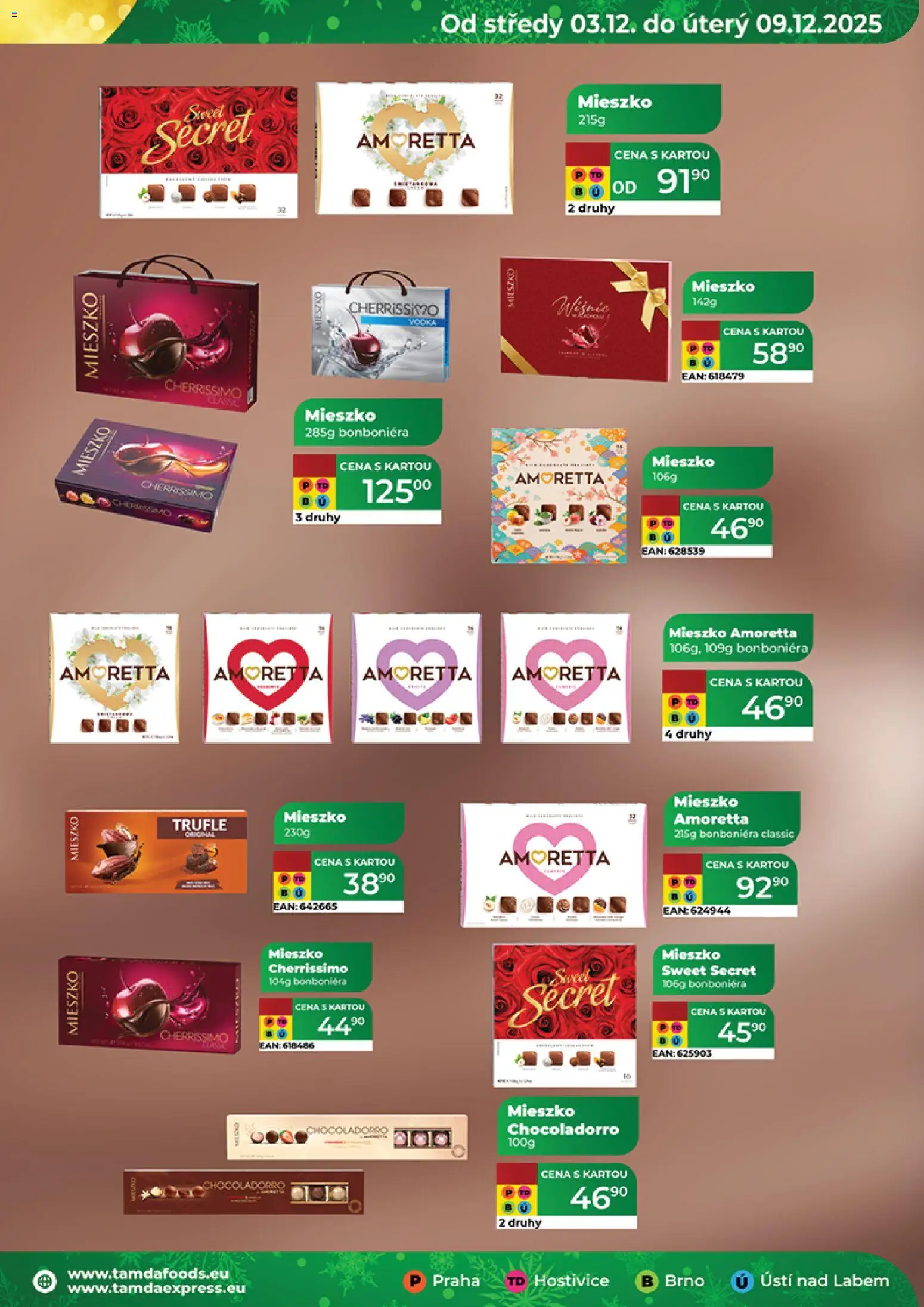 Tamda Foods leták od 03.12.2025 | Strana: 39 | Produkty: Bonboniéra