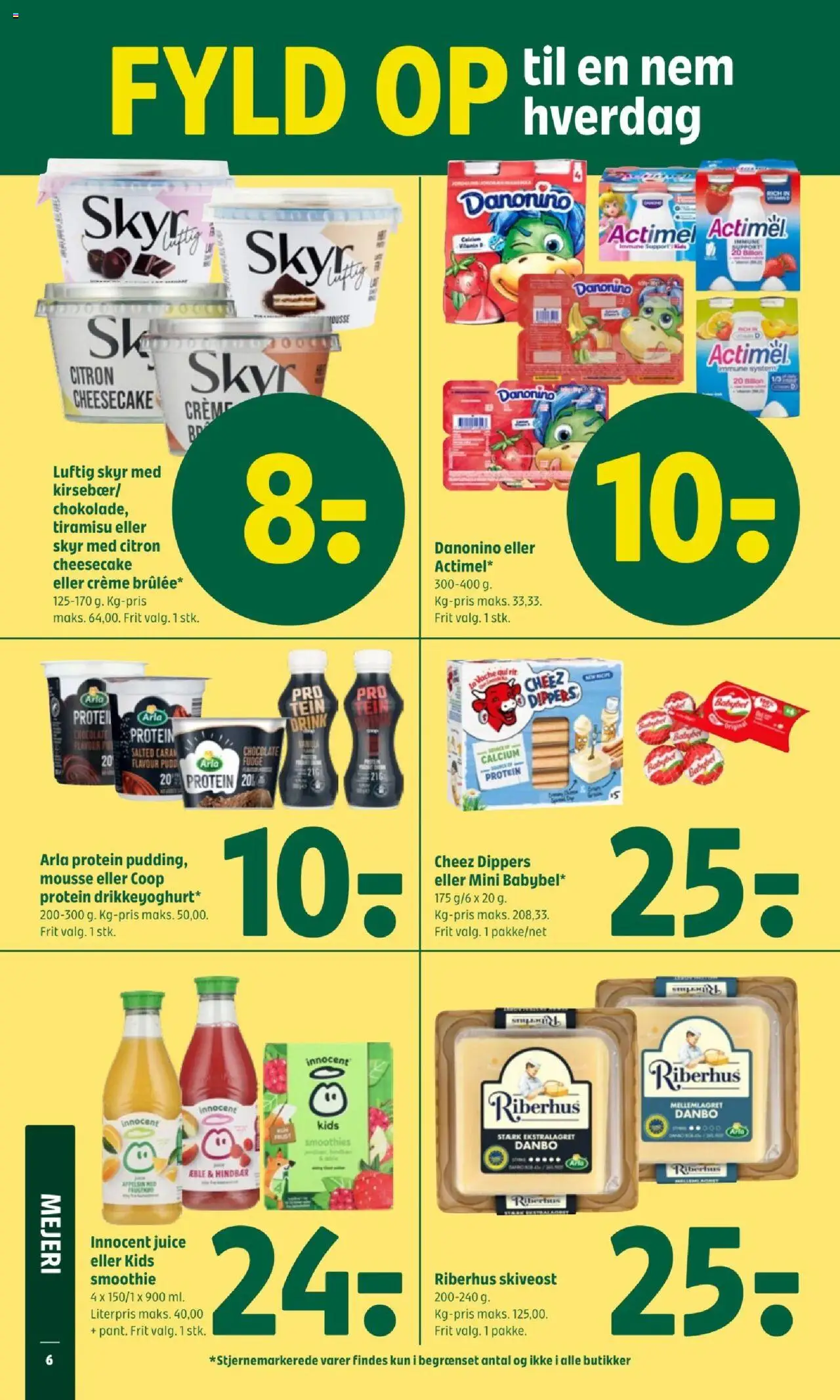 Coop 365 Tilbudsavis gyldig fra 14.08.2025 | Side: 8 | Produkter: Creme, Skyr, Hindbær, Smoothie