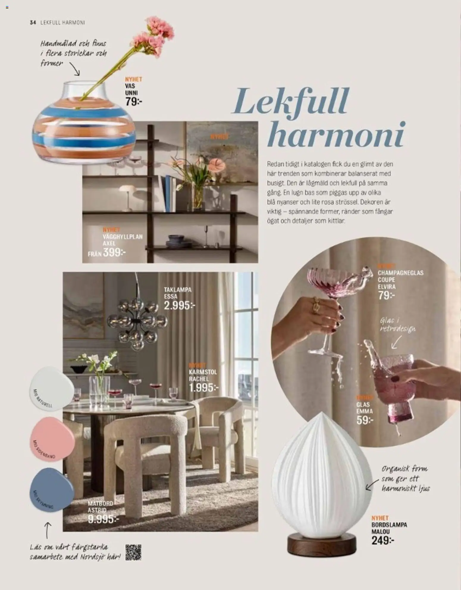 Mio reklamblad aktuell från 01.03.2026 | Sida: 34 | Produkter: Bordslampa, Ljus