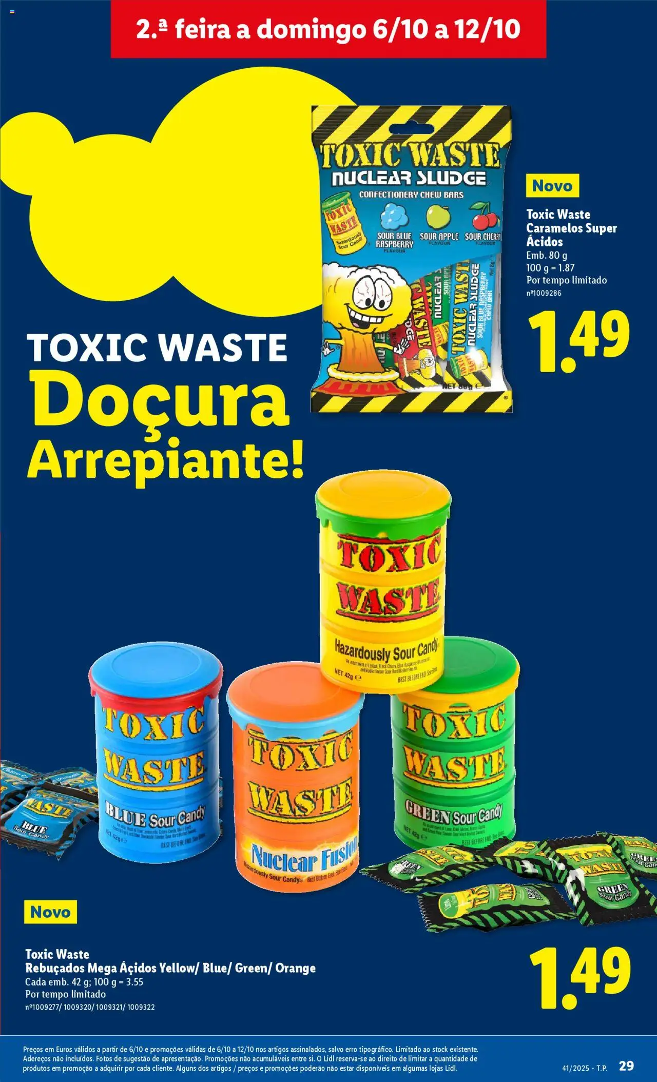 Lidl folheto │ válido de 06.10.2025 | Página: 29 | Produtos: Rebuçados
