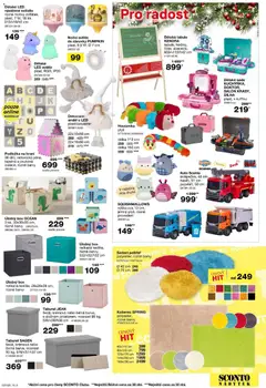 Náhled letáku Sconto nábytek leták od 26.11.2025 | Strana: 19 | Produkty: Dětská tabule, Tabule, Polštář, Dekorace