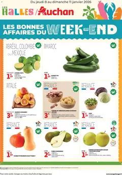 Auchan - Les bons plans du week-end dans votre hyper ! - Voorbeeld van een folder van Auchan, geldig van 08.01.2026