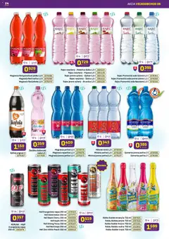 Libex leták platný od 16.03.2026 | Strana: 24 | Produkty: Rajec, Kofola, Mitická, Hrozno