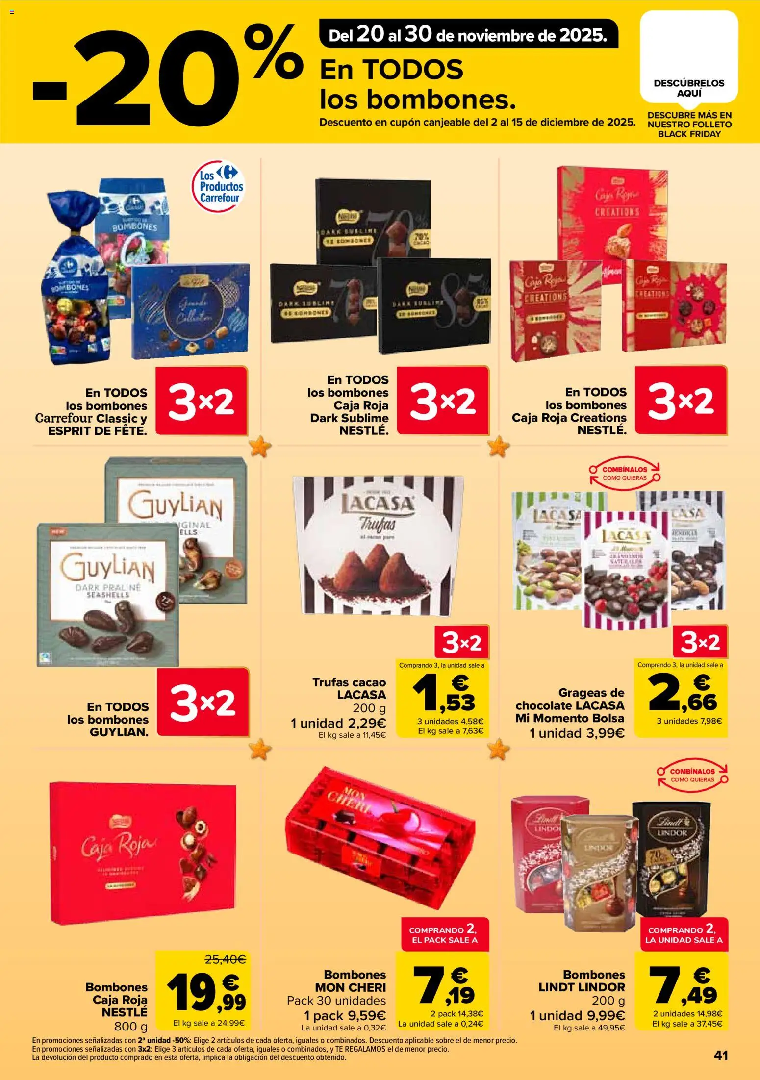 Carrefour folleto │ válido desde el 25.11.2025 | Página: 43 | Productos: Chocolate, Κεραία, Bolsa, Φρυγανιές σικάλεως