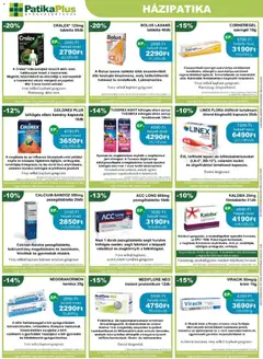 PatikaPlus akciós újság - amely érvényes a következő dátumtól: 01.04.2026 | Oldal: 2