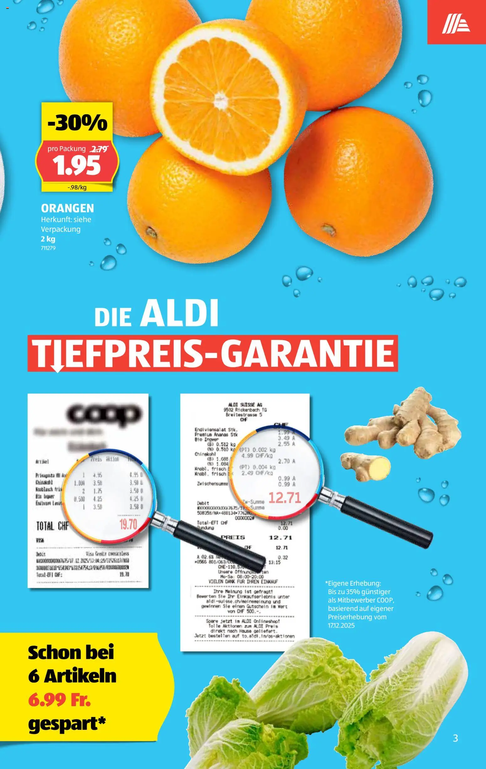 Aldi Aktionen – gültig ab 29.01.2026 | Seite: 4 | Produkte: Orangen, Chinakohl