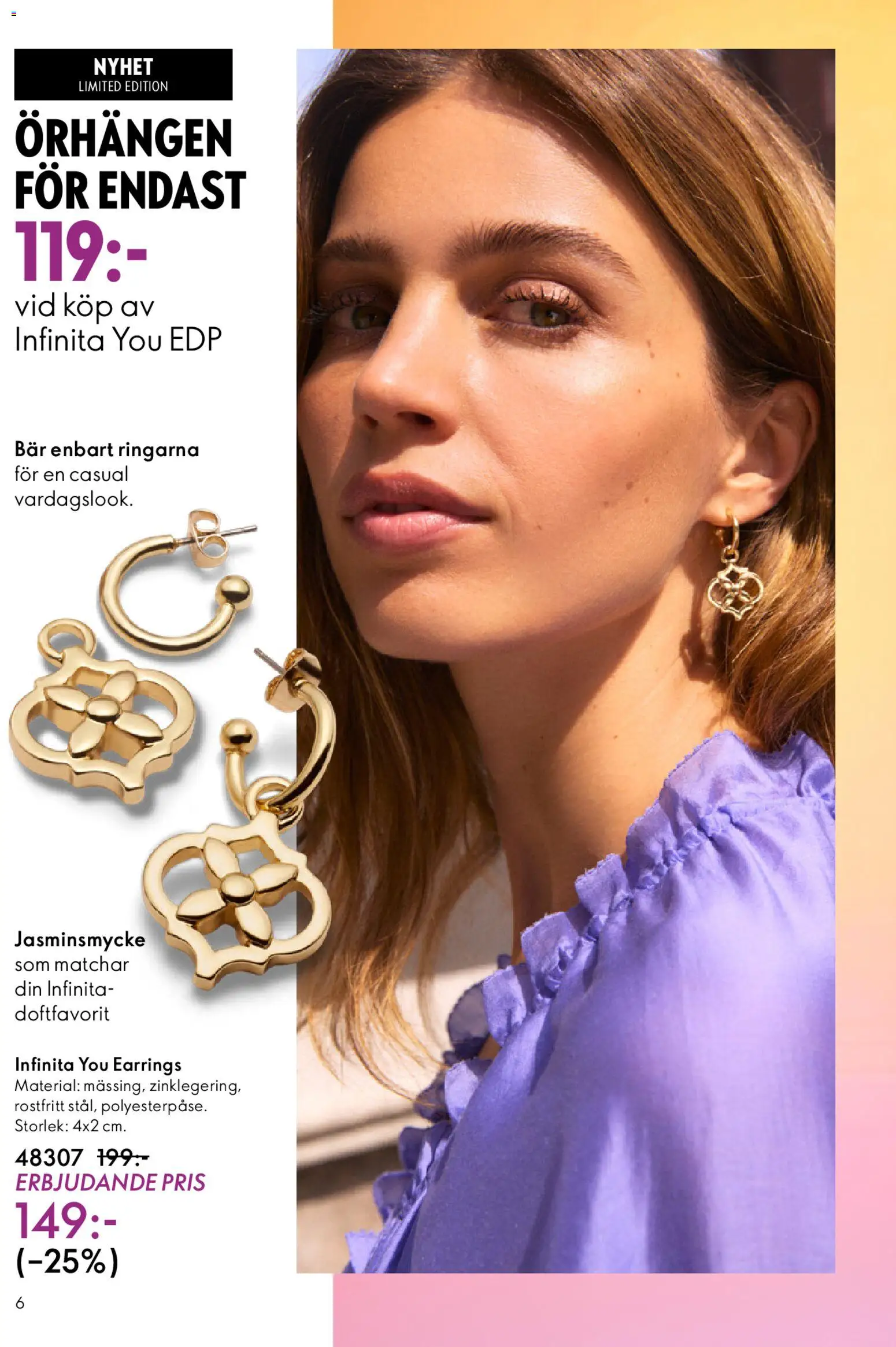 Oriflame reklamblad aktuell från 18.02.2026 | Sida: 6 | Produkter: Örhängen