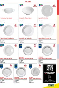 PORCELÁN TÁNYÉR, Porcelain plate, Csz.: 83844, 15 cm, 6 db/csomag - amely érvényes a következő dátumtól: 17.02.2025 | Oldal: 5 | Termékek: Tányér