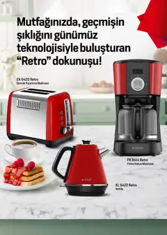 Arçelik Katalog - 16.07.2025 tarihinden itibaren geçerlidir | Sayfa: 60 | Ürünler: Filtre kahve makinesi, Ekmek, Kahve, Kahve makinesi