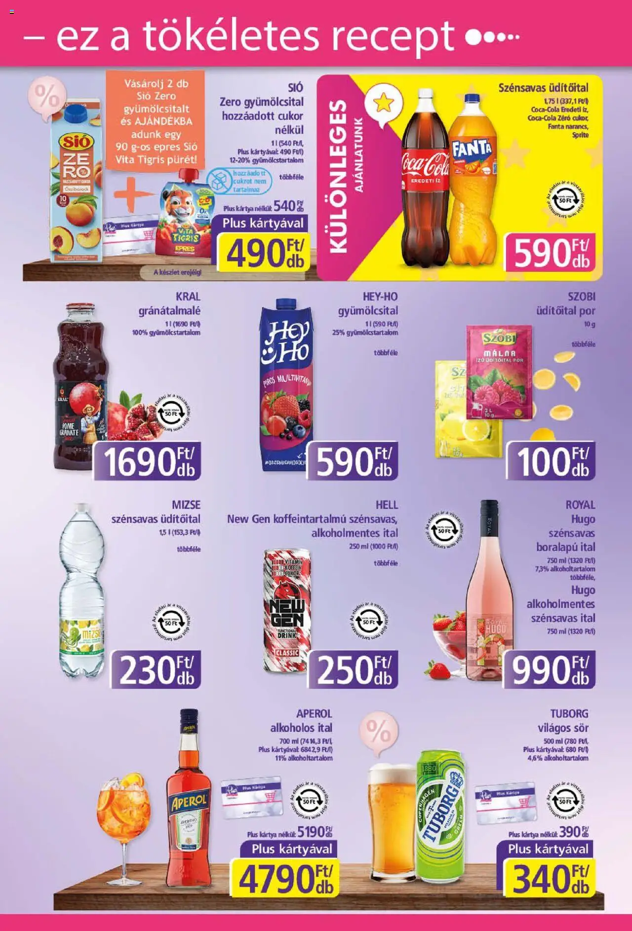 Plus Market akciós ujság - amely érvényes a következő dátumtól: 21.08.2025 | Oldal: 9 | Termékek: Gyümölcsital, Sör, Só, Cukor