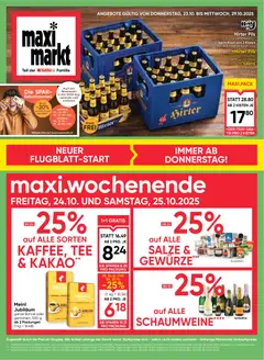 Maximarkt Flugblatt ab 23.10.2025 gültig