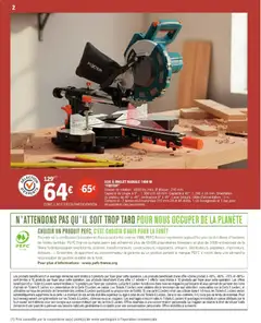 Brico E.Leclerc - Prévisualisation de Brico E.Leclerc - Bricolage valide à partir de 27.01.2026 | Page: 2 | Produits: Câble, Sac, Clé, Plateau