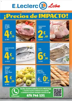 Vista previa E.Leclerc folleto válido desde el 20.10.2025