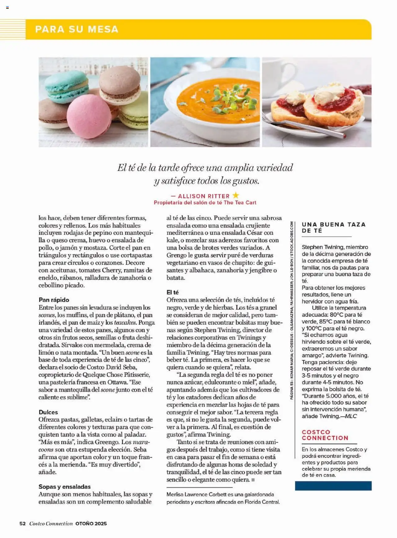 Costco catálogo │ válido desde el 29.09.2025 | Página: 52 | Productos: Pan, Jamón, Ensalada, Συσκευή ροής