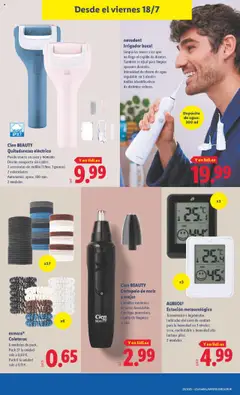 Lidl catálogo de bazar MAD │ válido desde el 14.07.2025 | Página: 15 | Productos: Cepillo, Estación meteorológica, Γλυκό νερατζάκι, Termómetro