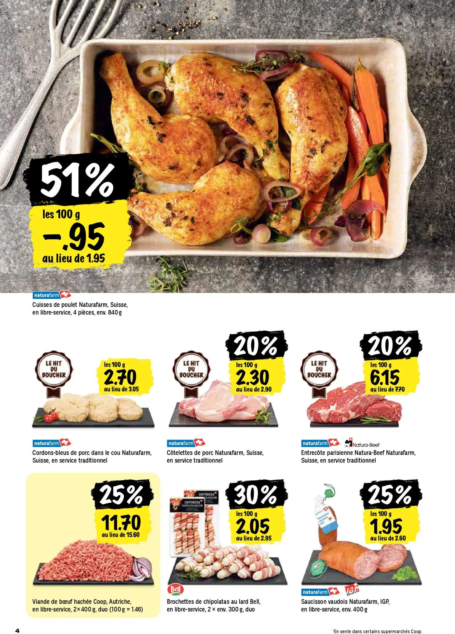 Coop aktionen FR – gültig ab 19.03.2026 | Seite: 4