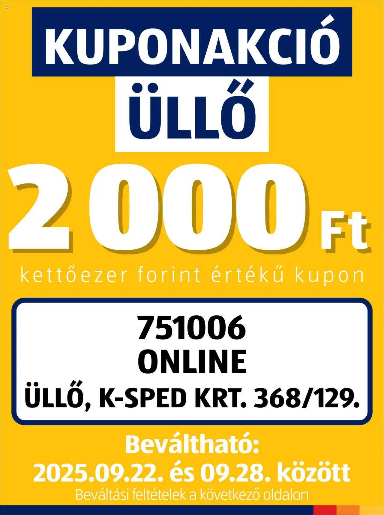 Aldi akciós ujság - amely érvényes a következő dátumtól: 22.09.2025 | Oldal: 1