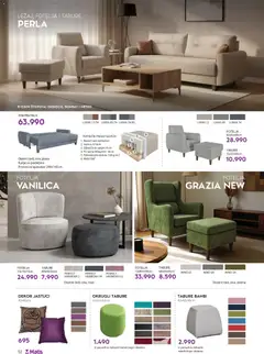 Matis Veliki Flajer - pregled Matis kataloga - važi od 01.04.2026 | Strana: 52 | Proizvode: Fotelja, Kutija, Tabure