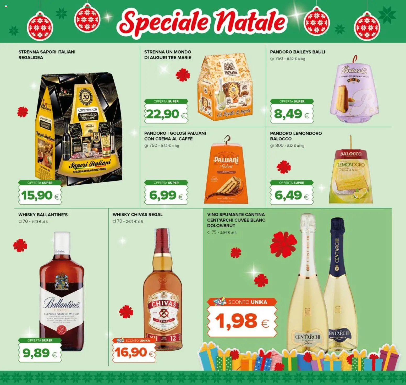 Volantino Tigre del 16.12.2025 | Pagina: 5 | Prodotti: Crema, Whisky, Vino, Spumante