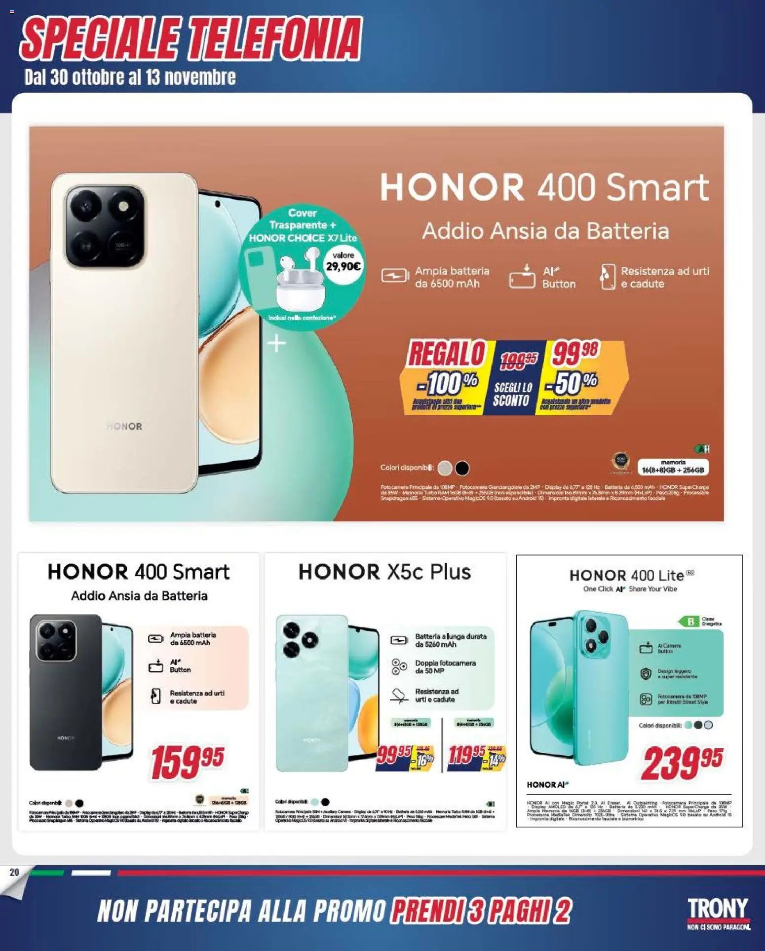 Volantino Trony del 30.10.2025 | Pagina: 20