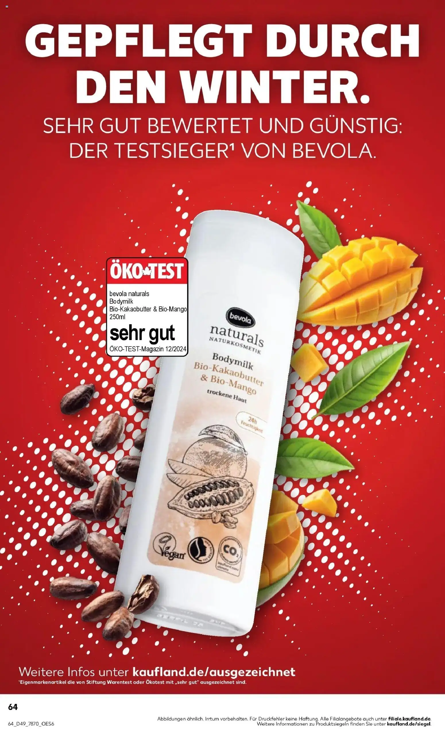 Kaufland prospekt Eriskirch	 – gültig ab 08.12.2025 | Seite: 64 | Produkte: Body Lotion