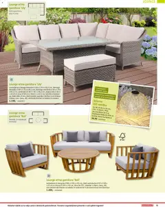 Bauhaus katalog akcije – veljaven od 22.04.2026 | Stran: 11 | Izdelki: Vrtna garnitura, Mizica, Naslanjač, Barva