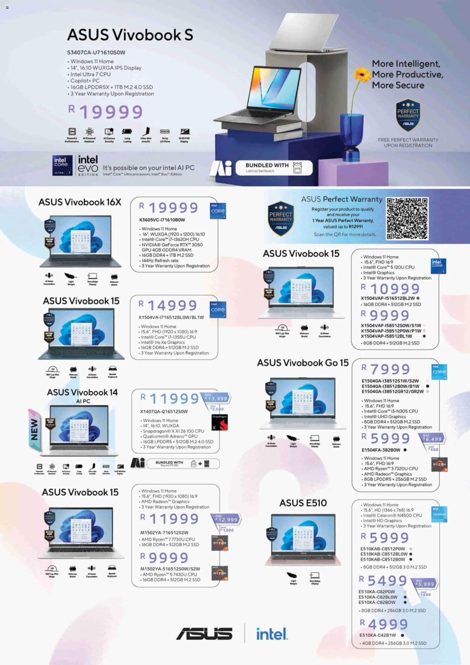 New Computer Mania catalogue – valid from 01.01.2026 | Page: 5 | Products: PC, Camera, Backpack, Laptop