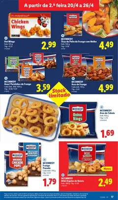 Pré-visualização MCENNEDY Tiras de Peito de Frango com Molho, Emb. 500 g válido de 20.04.2026 | Página: 17