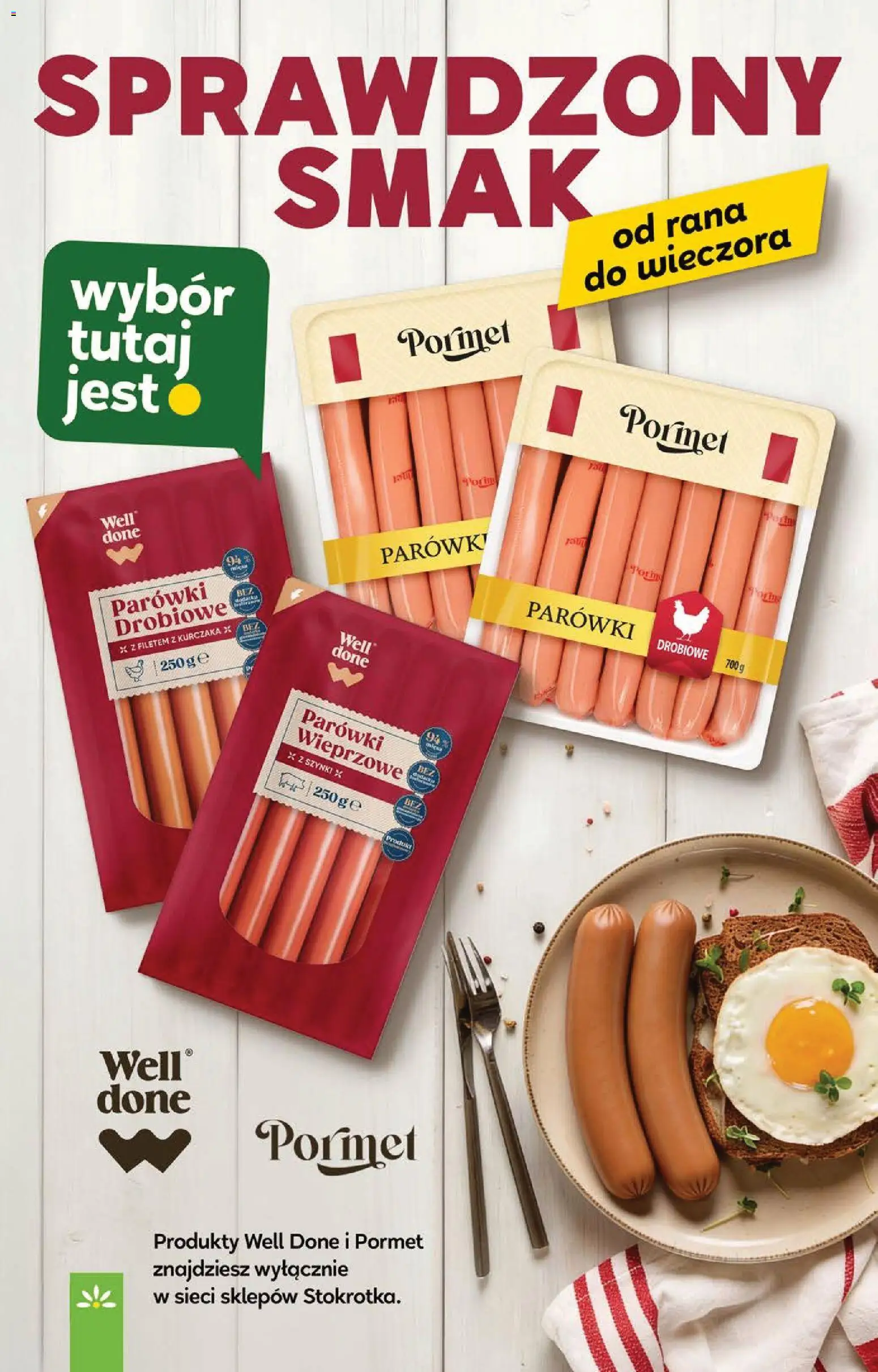 Stokrotka gazetka od 09.04.2026 | Strona: 21 | Produkty: Parówki wieprzowe, Parówki