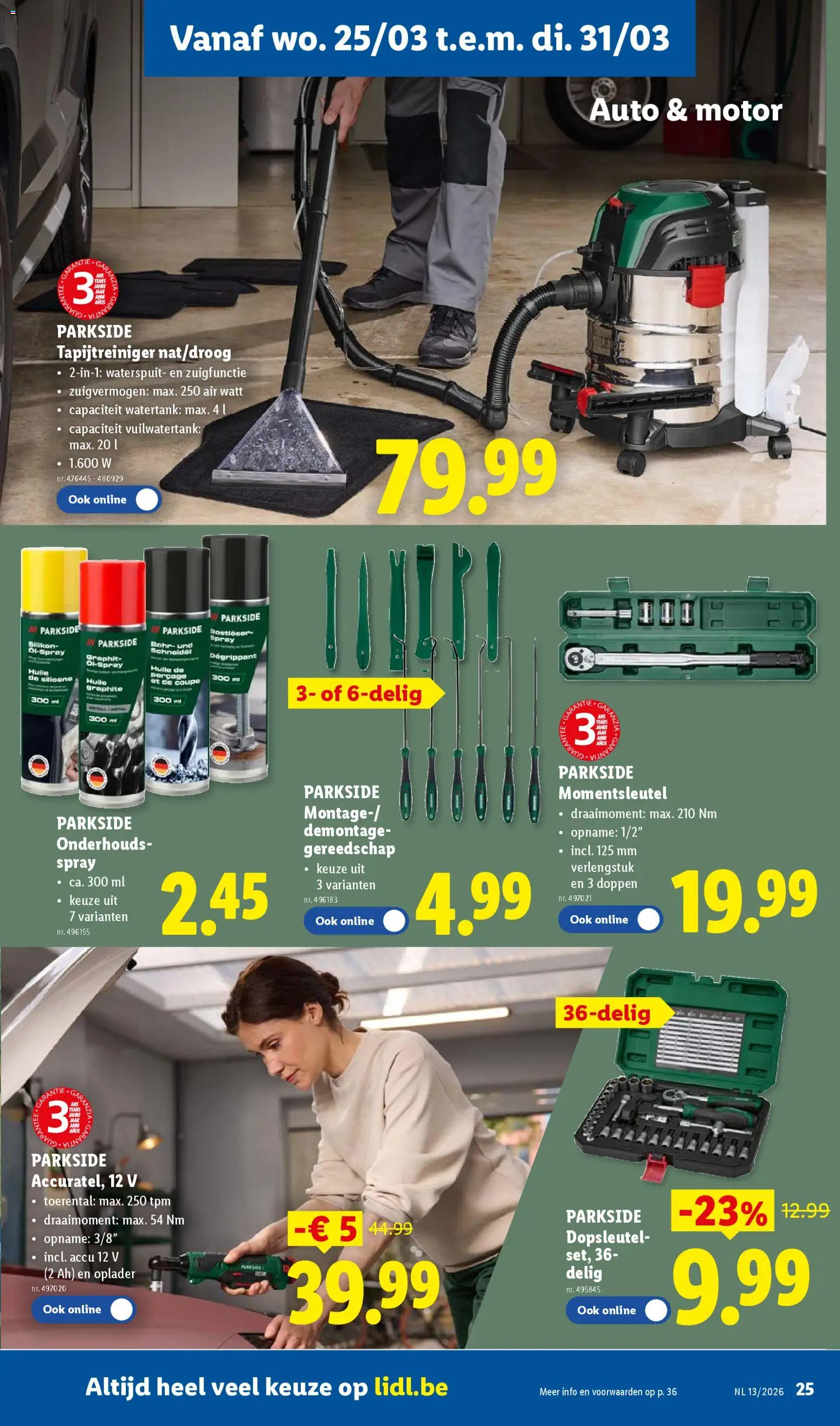 Nieuwe » Lidl folder van 23/03/2026 🤩  « is er! Ontdek geweldige aanbiedingen en bespaar. | Belgium