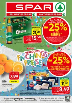 Spar Flugblatt - Wien ab 12.02.2026 gültig