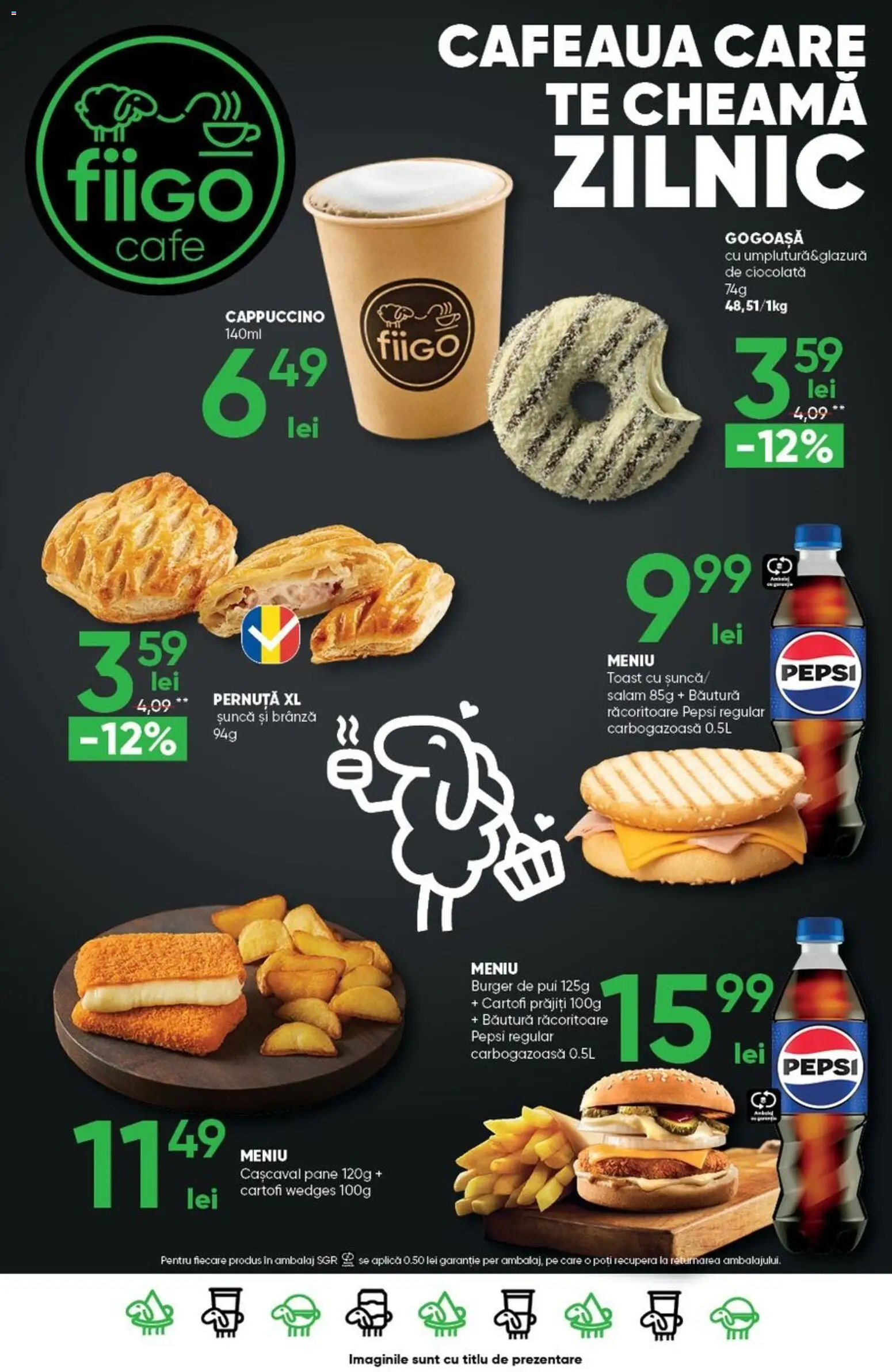 Noul catalog Profi – valabil de la 26.11.2025 | Pagină: 20 | Produse: Cașcaval, Ciocolată, Salam, Burger